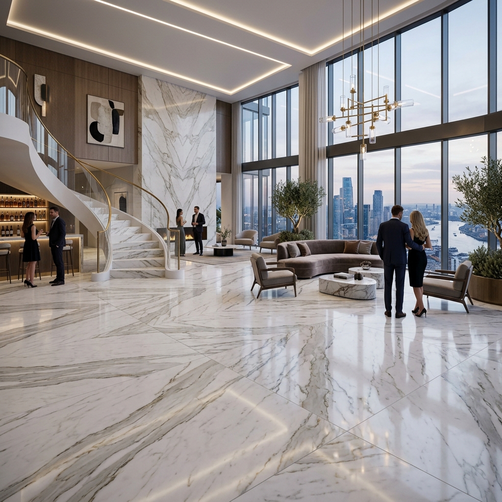 Large Slab Flooring